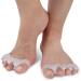 Pomobie Heel Balm Stick | Orthotic Gel Toe Separator for Overlapping Toes | Foot Care Corrector Hoof and Heel | 1 Pair, White One Size - Buy Online on GoSupps.com