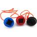 HONBAY 3pcs Rubber Pool Table Billiard Cue Chalk Holders - Mix Color with String - Buy Online on GoSupps.com