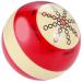 MOOCY Billiard Cue Ball, AAA-Grade Profession Resin Standard Practice Training Cue Ball (2-1/4'', 6 oz) (Red White)