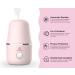 ROSA RUGOSA Menstrual Cup Sterilizer - 3-in-1 Steamer Cleaner for Period Cup - Auto Shut-Off - Leak-Free & Efficient - Buy Online on GoSupps.com