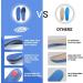 PCSsole Comfort Arch Support Insoles - Women's 4.5-5 (240mm) Blue - Orthotic Shoe Insert for Plantar Fasciitis, Heel Pain, Flat Feet - Foot Supportive & Cushioning for Pain Relief - Buy Online on GoSupps.com