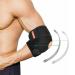 Elbow Support Adjustable Neoprene Elbow Brace with Dual-Spring Stabiliser Elbow Strap for Golfers Elbow Tennis Elbow Arthritis Sports Injury Pain Relief and Provides Support Unisex