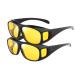 Keilini Nightglow glasses Libyi Nightglo glasses Dotmalls Nightglo glasses night vision glasses Keilini glasses Dotmalls glasses night vision glass for driving 2PCs