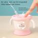 Silicone Cup Baby Straw Cup Kid Cups Spoutless Cup with 2 Handles Leak Proof Training Cup Drinking Cup Multicolor - Buy Online on GoSupps.com