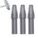 3 in 1 Eyebrow Pencil Sharpener 1/2/3/5 Pcs Eye Pencil Sharpener for Women Duckbill Shape Eyebrow Sharpener Auxiliary Tool for Waterproof Peel Off Brow Pencils for Beginners 3pcs