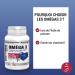 Omega 3 Fish Oil 3000 mg + Vitamin E Highly Dosed in EPA DHA Concentration Memory Cardioprotective Odorless 60 days Program French Laboratory Eric Favre - Buy Online on GoSupps.com
