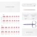 DANNI & TONI Glitter Cascade Nail Wraps - 28 Salon-Quality Gel Stickers Set - Buy Online on GoSupps.com