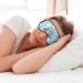 World Travel Sleep Mask - Adjustable Double-Sided Eye Cover | Soft Shade for Comfortable Sleep & Reduced Eye Edema - Buy Online on GoSupps.com