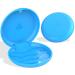 ARGOMAX braces box braces box Dento Box splint box (also for bite splint night guard) 2 pieces KFO box (light blue).