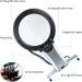 4.2 Inch Neck Hang Magnifying with Lights 6X 2X Lens Hands Free Lighted Reading Magnifier Desk Stand Full of Stars - Buy Online on GoSupps.com