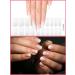 Kalolary 20PCS Nail Gel Polish Strips - White Transparent | Self-Adhesive Wrap Stickers for Cured Gel Nails | UV/LED Lamp Required - Buy Online on GoSupps.com