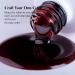 Sheer Gel Nail Polish Jelly Dark Red Translucent Color UV/LED Light Cure Gel Polish for Nail Art DIY Manicure and Pedicure at Home 0.5 fl oz - Buy Online on GoSupps.com