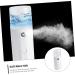 WOONEKY 1pc Hydrating Instrument Cool Facial Mister Mist Sprayer Mini Mister Electric Face Steamer Abs White - Buy Online on GoSupps.com