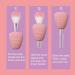 Worparsen Makeup Brush Holder Storage Beauty Foundation Brush Protector Durable Light Pink - Buy Online on GoSupps.com