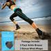 Adjustable Compression Ankle Braces 2PCS for Men & Women Breathable Support for Sprains, Sports Injuries - Large Classic Black - Buy Online on GoSupps.com