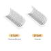 Premium 3D Volume Lash Extensions | 0.10mm C Curl Premade Fans | Soft Mix Lengths 8-15mm | International Shipping - Buy Online on GoSupps.com