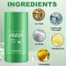 BlumeMeer Green Green Tea 2 pieces Green Mask Stick cleansing mask stick Green Mask Clay Stick Deep Cleansing Smearing control oil for moisturizing nourishing skin reducing blackheads - Buy Online on GoSupps.com