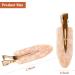 10 Pcs No Bend Hair Clips Ladies Pin Curls No Crease Barrette Acrylic Resin Flat Clips - Buy Online on GoSupps.com