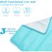 Green Gel Cooling Mat - Pain Relief Therapy Pack for Back, Shoulder, Knee - 18in - Cold Therapy for Injuries - Breathable Mesh Fabric - Buy Online on GoSupps.com