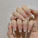 Handmade Wearing Nail French Fingertip Detachable Nail Clips for Midlength Nail Enhancement(S) - Buy Online on GoSupps.com