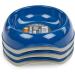 Petface Cat Feeding Bowl Blue/Grey 200ml - Single Bowl for Cats - Buy Online on GoSupps.com