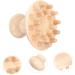 Beaupretty Wooden Massage Comb - Enhance Blood Circulation & Lymphatic Health | Ideal for All Ages & Shampooing - Buy Online on GoSupps.com