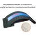 AONEDAY Back Extensor & Massage Device | Back Stretch Trainer for Lumbar Pain Relief & Relaxation - Blue - Buy Online on GoSupps.com