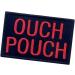 Ouch Pouch Embroidered Patch - Tactical Moral Applique - Red & Black - Buy Online on GoSupps.com