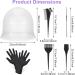 HEQU Hair Coloring Highlighting Dye Cap 5 Pcs Highlights Hair Dye Kit Include Reusable Hair Highlight Cap with Hook Needle Hair Dye Brush Set for DIY Salon Hair Coloring Dye Tools - Buy Online on GoSupps.com