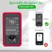 Buy Dexcom G7 Deer Silicone Shockproof Case with AirTag - Protective Cover for G7 Receiver - YouShares (Red) - Buy Online on GoSupps.com