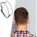 Red Neck Hair Template - Precision Hands-Free Haircut Guide for Family Neckline Shaving | Best Hair Cutting Tool - Buy Online on GoSupps.com