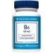 The Vitamin Shoppe Vitamin B6 100mg - Energy Metabolism & Brain Support | Pyridoxine Supplement | 100 Veggie Capsules | Gluten-Free 100 Count (Pack of 1)