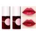 Beliky Girl 2 Pieces Lip and Cheek Paint Moisturizing Lip Gloss Makeup Lipstick Durable Waterproof Mini High Color Rendering Silky Lip Balm Watermelon and Cherry
