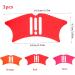 Nose Contour Stencils Silicone Nosetour Contour Stencil Nose Contour Template Multifunctional Eye Makeup Aids Tool for Beginners Applying Nose Shadow Eyeline 3Pcs - Buy Online on GoSupps.com