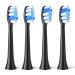 Sonic Electric Toothbrush Replacement Heads Compatible with Bitvae Smart S2 Black Rechargeable Toothbrush Clean Toothbrush Heads Refills 4 Pack