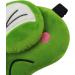 Green Frog Soft Plush Sleep Mask - Adjustable Eye Cover for Men, Women, Kids - Funny and Comfortable for Travel, Nap, Sleeping - Pattern 1 - Buy Online on GoSupps.com