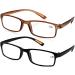 Kcibyvx Resin Framed Reading Glasses - Unisex Presbyopic Glasses for Men & Women | Available in 1.0 to 4.0 Diopter - Shop Internationally! - Buy Online on GoSupps.com