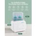 KOSTTE Double Baby Bottle Warmer with Accurate Temperature Control - Fast Electric Heater for Breastmilk or Formula - White - Buy Online on GoSupps.com