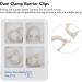 Agate Tooth Matrices Set - 4 Professional Dam Clamp Barrier Clips for Dental Care - Buy Online on GoSupps.com