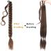 Gledola Long Braided Ponytail Extension 30 Inch Pre stretched Braiding Hair Extensions DIY Braid Ponytail Synthetic Hair Piece (Dark Brown 30 inches) 30 inches Dark Brown - Buy Online on GoSupps.com