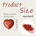 MAIBAOTA Red Jasper Healing Crystals Gemstones Pocket Gifts Heart-Shaped Nature Spiritual Energy for Women Men Reiki Divination Balancing Yoga Meditation 10PCS - Buy Online on GoSupps.com