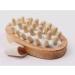 Yardwe Wooden Cellulite Massage Body Massager for Hair Stimulation and Skin Exfoliation - Buy Online on GoSupps.com