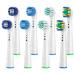 SetSail Toothbrush Heads for Oral B, 10 Pack Electric Toothbrush Replacement Heads Soft Dupont Bristles Replacement Toothbrush Heads for Gum Health Improvement and Plaque Removal 10 Count (Pack of 1)