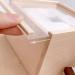 Lurrose Cotton Storage Box for Nail Wiping - Clear Container with Lid for Cotton Pads & Nail Polish Remover - Perfect Cosmetics Organizer - Buy Online on GoSupps.com