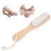 Footstone File - FootFish Corneal Removal Tool | Wood Pedicure & Foot Care | Effective Bimsstein for Smooth Feet & Hands - Buy Online on GoSupps.com