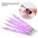 Jinlaili 5PCS Nail Dotting Pen Set - Nail Art Painting & Sculpting Tool for Manicure & Embossing - Blue - Buy Online on GoSupps.com