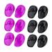 OUNONA 6 Earmuffs pour Coloration de Cheveux R utilisables Silicone Protection Auditive et Durable pour Shampooing et Soins Capillaires et Noir Adapt es Usage Professionnel et