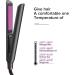 2-in-1 Hair Straightener & Curler - Dual Voltage Flat Iron with Auto Shut-Off & Adjustable Temp 250 -470 | LCD Display & 3D Floating Plate - Buy Online on GoSupps.com