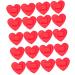 Toddmomy Heart Stickers for Kids 120 Sheets Waterproof Heart Shaped Gauze Care Patches Breathable Red Small Patches for Children - Buy Online on GoSupps.com