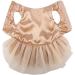 Sequin Silky Tutu Dog Dress Princess Costume - L Gold - Buy Online on GoSupps.com